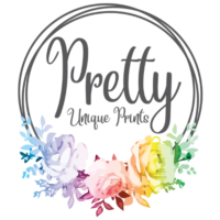 Pretty Unique Prints logo